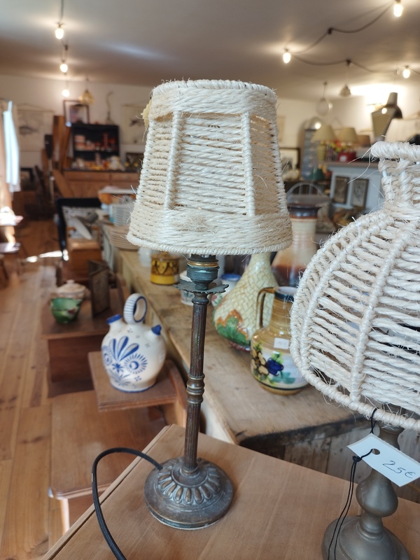 Abat jour en cordelette 