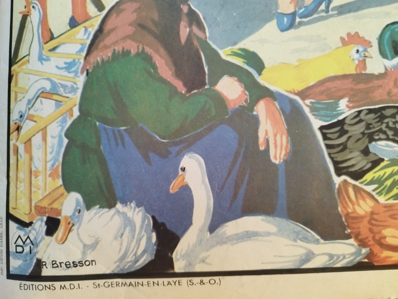 Affiche MDI le marché