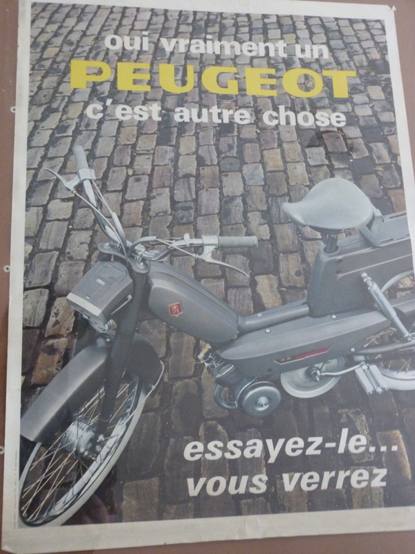 Affiche Peugeot BB