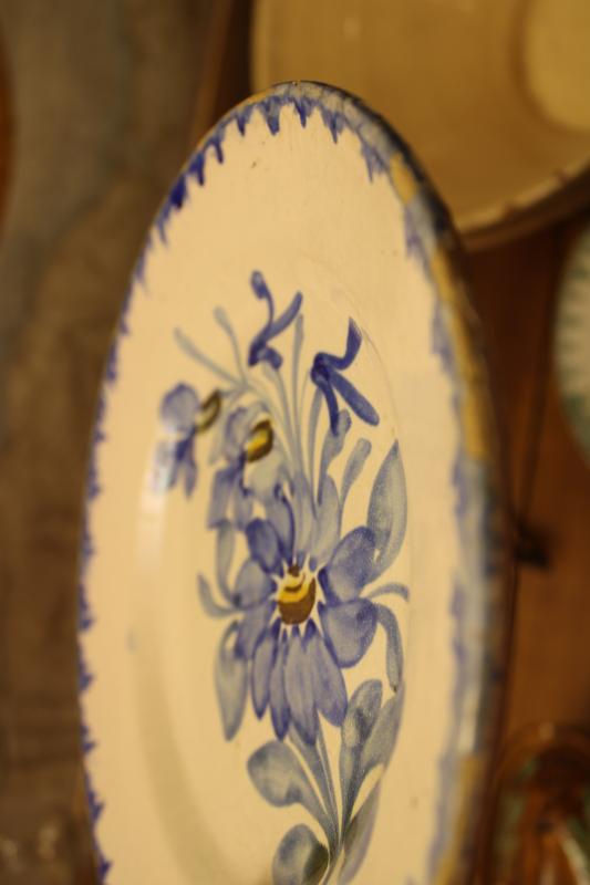 Assiette XIXe 