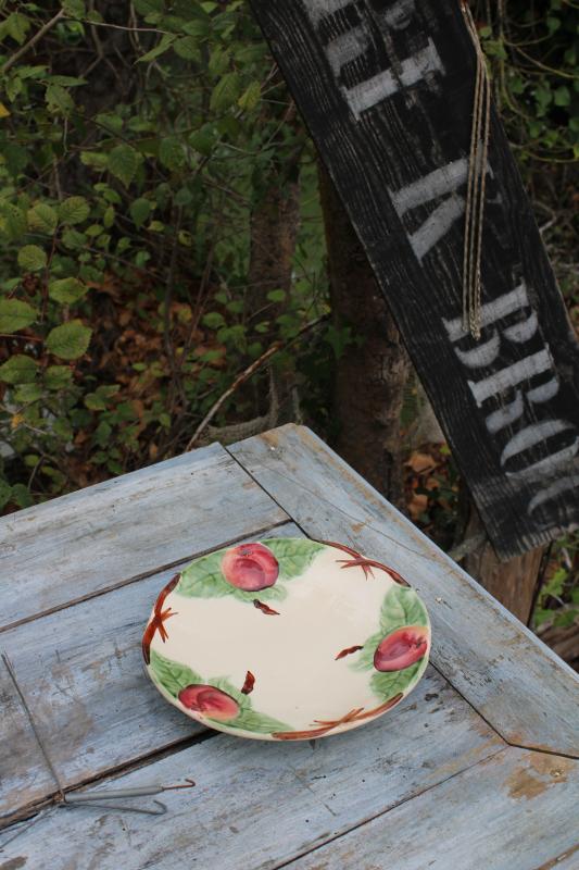 Assiette XIXe BR Choisy le Roi