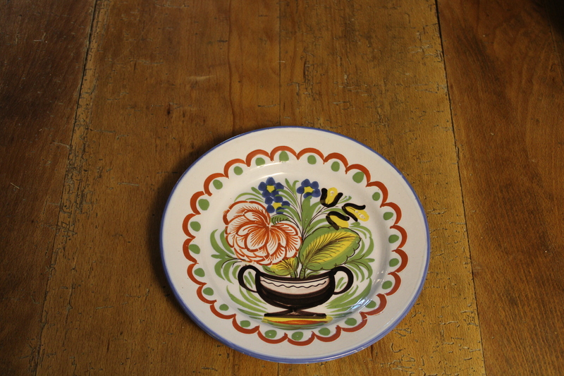 Assiettes anciennes XXe 