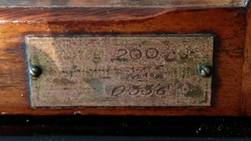 Balance de précision, Poulenc 