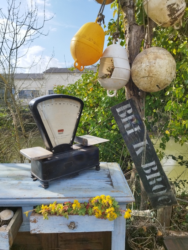 Balance épicier 50's Testut 