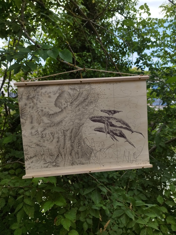 Bic sur cartes marines anciennes Tommy Bim