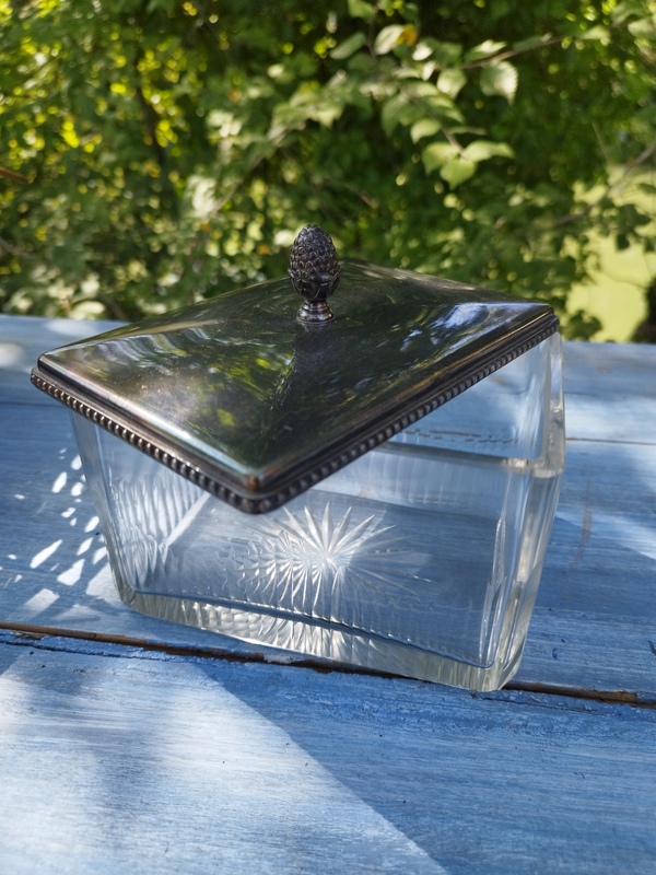 Boite à biscuits cristal