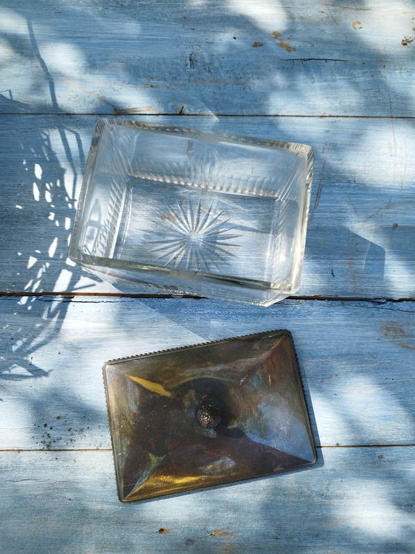 Boite à biscuits cristal