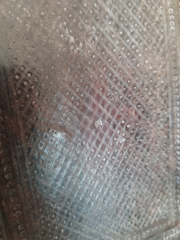 Boite en cuir début XXe