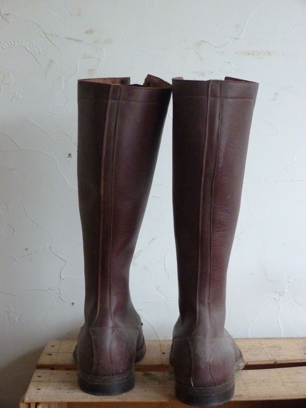 Bottes d'officier modèle aviateur