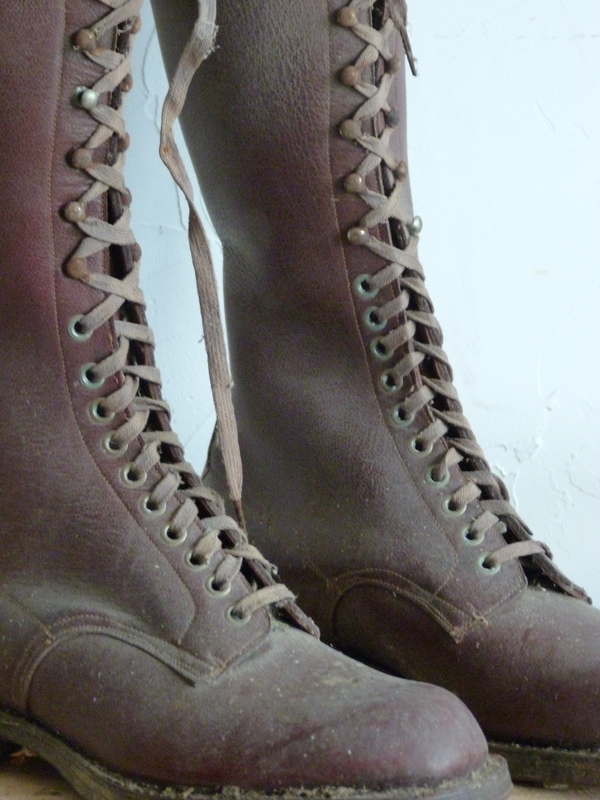 Bottes d'officier modèle aviateur