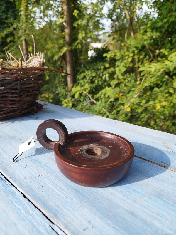 Bougeoir à main XXe