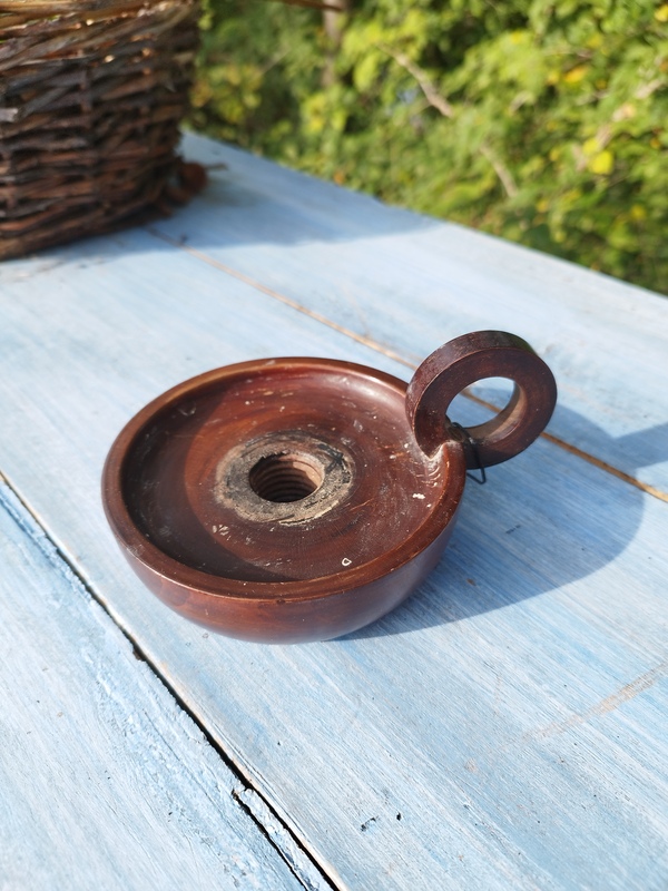 Bougeoir à main XXe