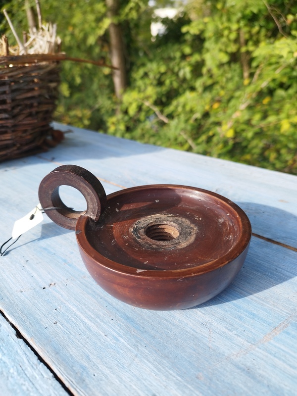 Bougeoir à main XXe