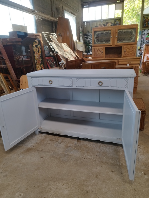 Buffet ancien bois ancien années 50