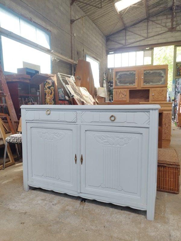 Buffet ancien bois ancien années 50