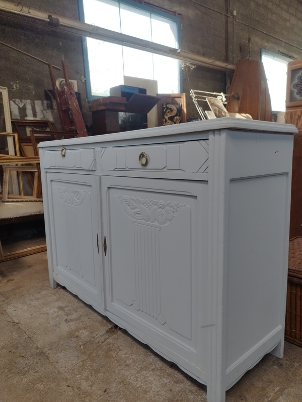 Buffet ancien bois ancien années 50
