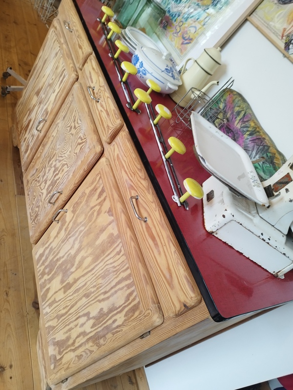 Buffet de cuisine vintage mado 60's