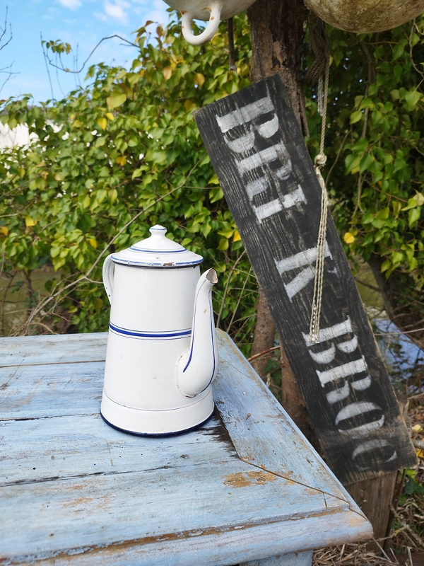 Cafetière émaillée Japy