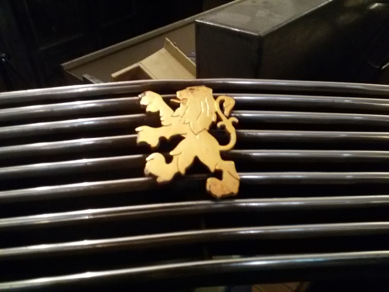 Calandre 304 Lion doré