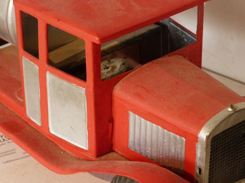 Camion de pompier métal