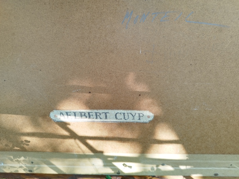 Canevas d'après Albert Cuyp