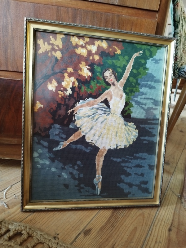 Canevas danseuse verre anti reflets