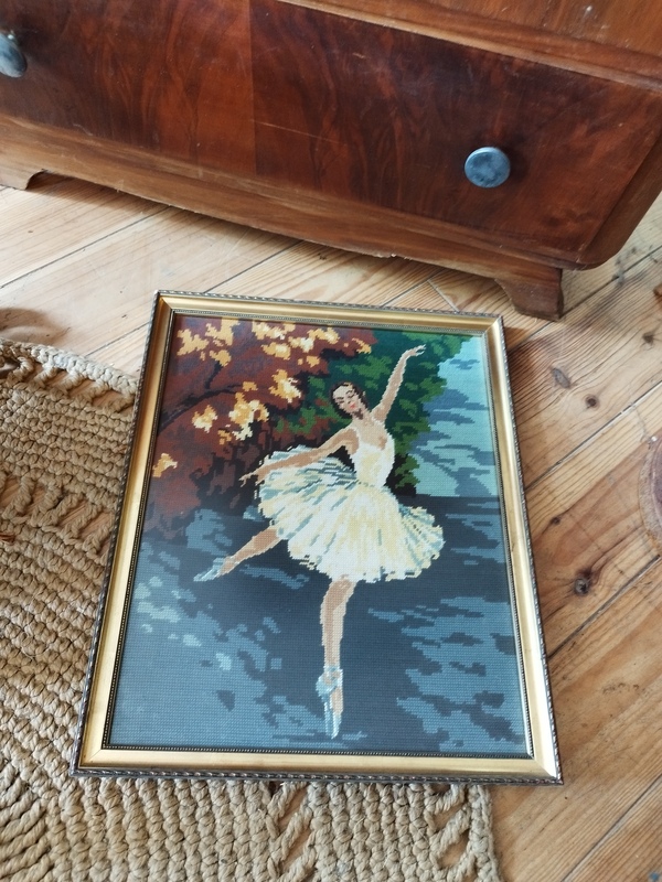 Canevas danseuse verre anti reflets