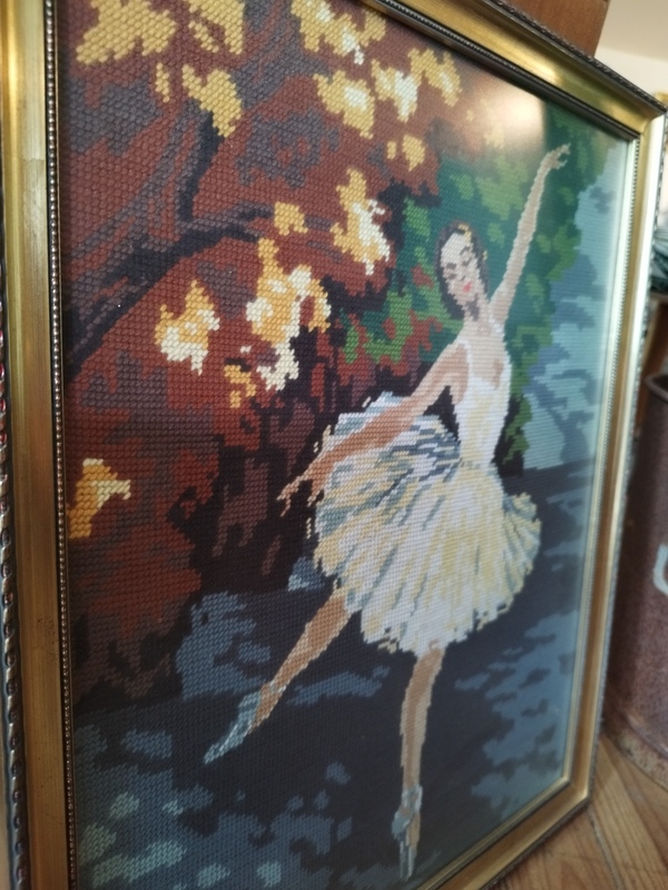 Canevas danseuse verre anti reflets
