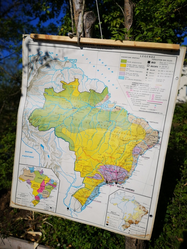 Carte Edition Armand Colin Brésil