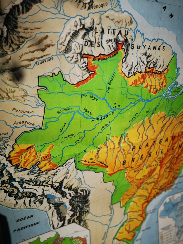 Carte Edition Armand Colin Brésil