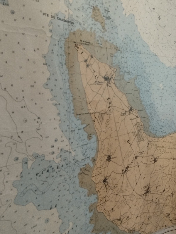 Carte marine La Rochelle à Rochefort