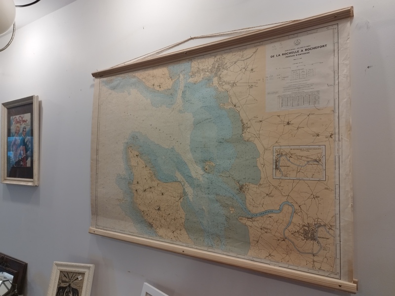 Carte marine La Rochelle Rochefort Oléron Ré