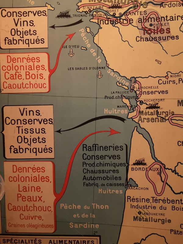 Carte scolaire la France industrielle