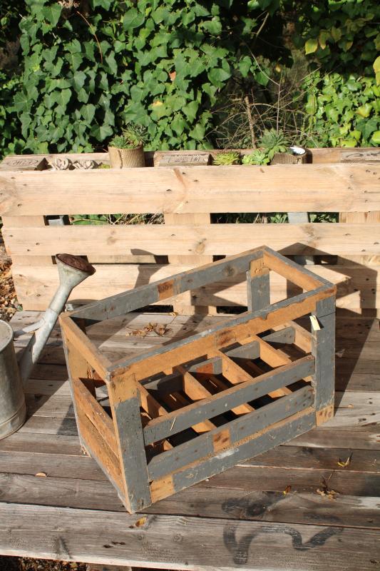Casier à bouteilles bois 