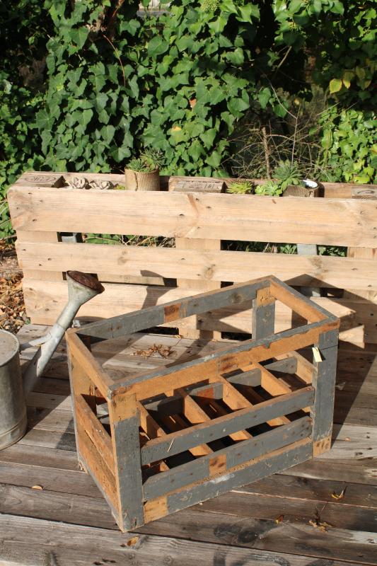 Casier à bouteilles bois 