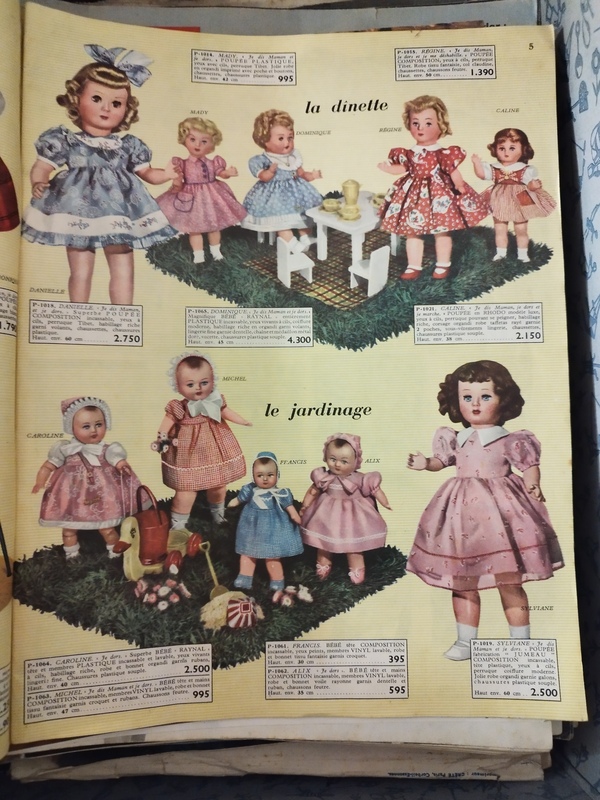 Catalogue jouets Galeries Lafayette 1955 56