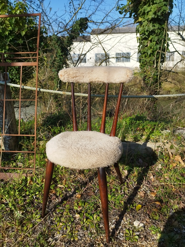 Chaise design années 60 