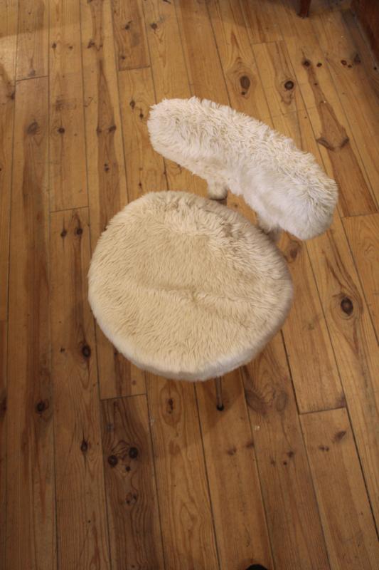 Chaise Moumoute Pelfran 60s