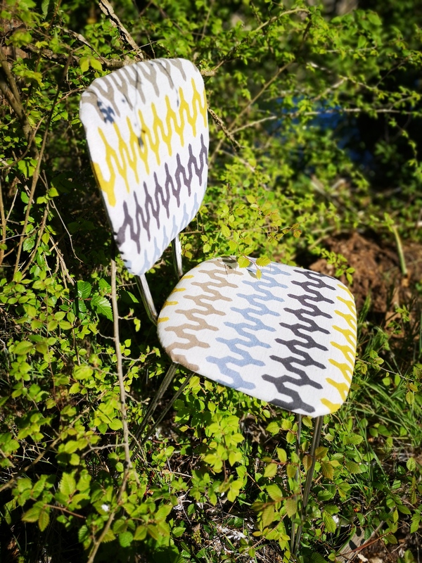 Chaise space age relooke