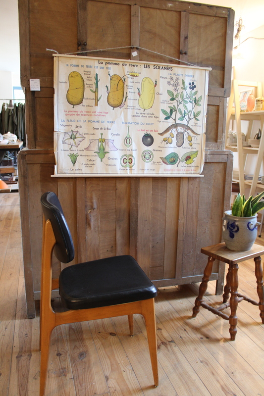 Chaise vintage scandinave