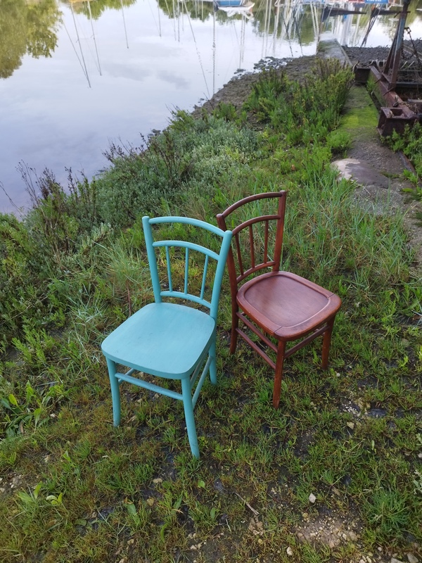 Chaises bistro années 60 