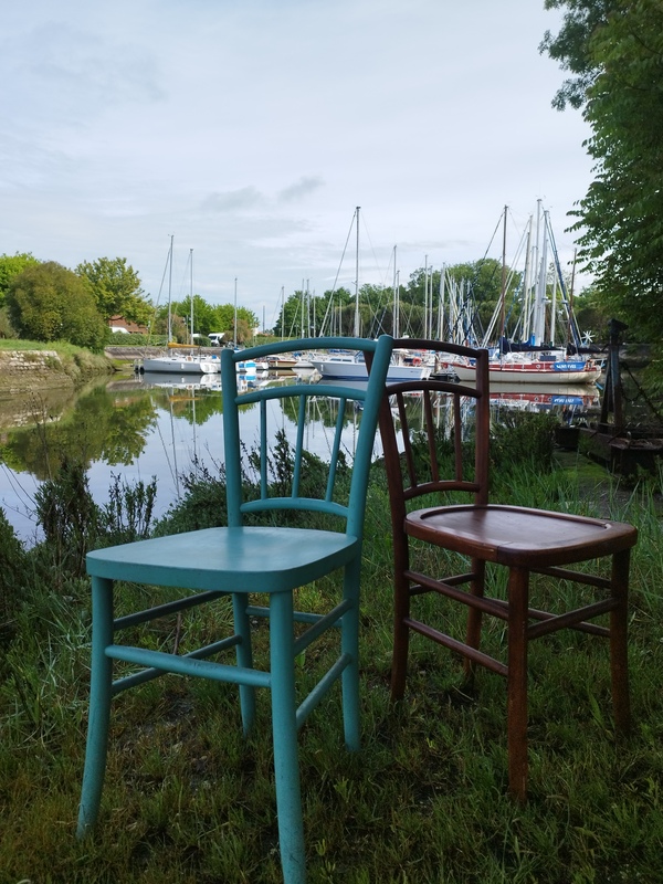 Chaises bistro années 60 