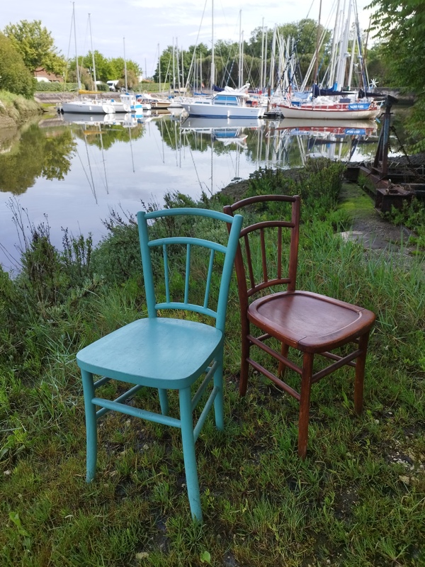 Chaises bistro années 60 
