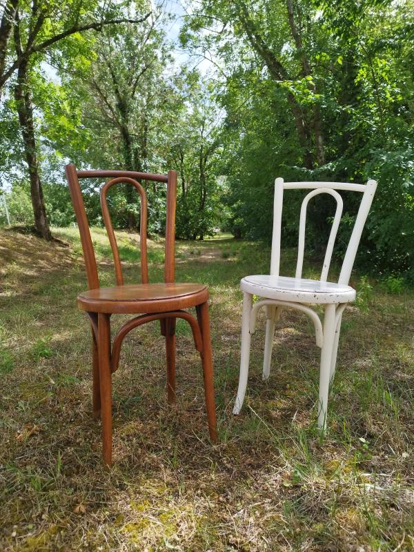 Chaises bistrot XXe