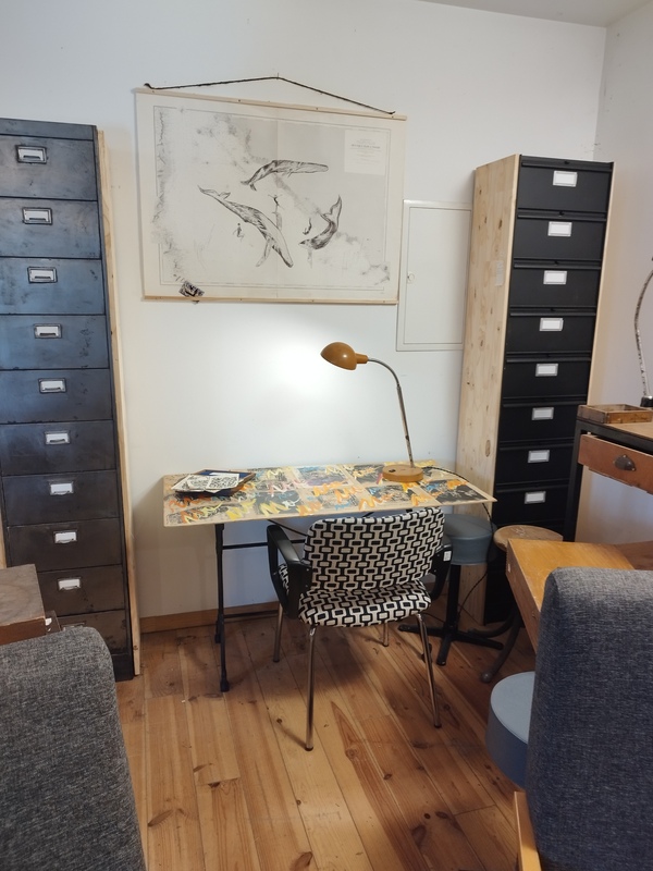 Classeur dix clapets métal 