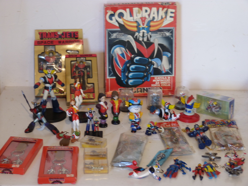 goldorak figurine collection