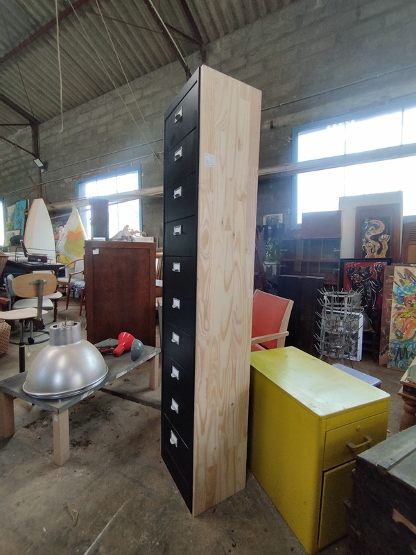 Colonne à 10 clapets métal relookée