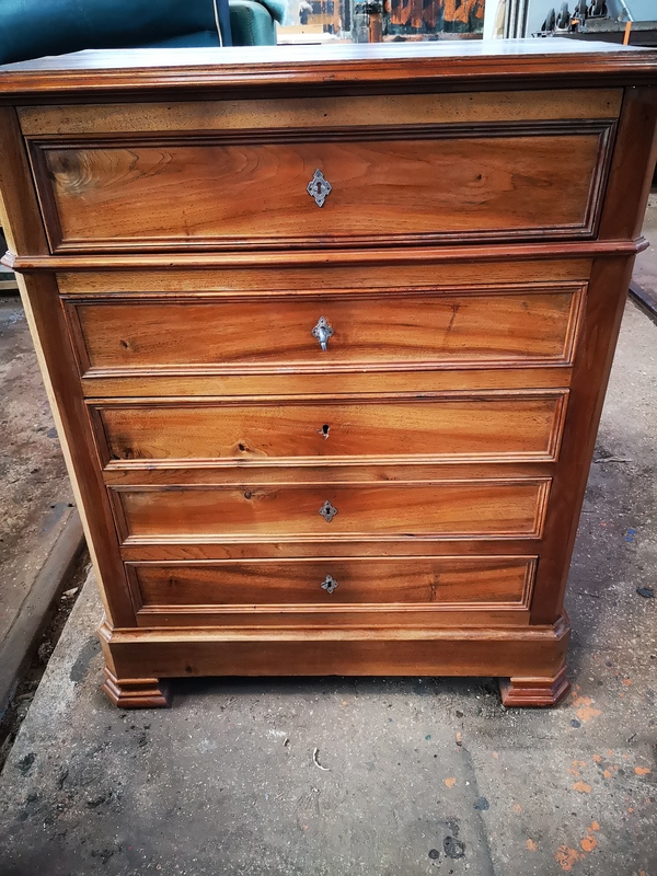 Commode coiffeuse Louis Philippe XIXe