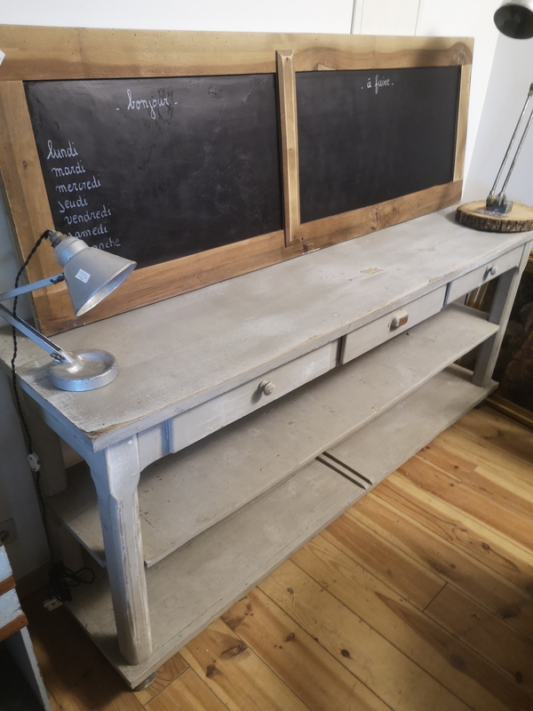 Comptoir plan de travail ancien 