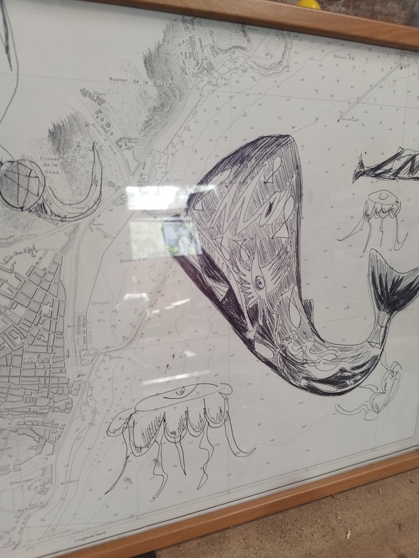 Création originale sur carte 